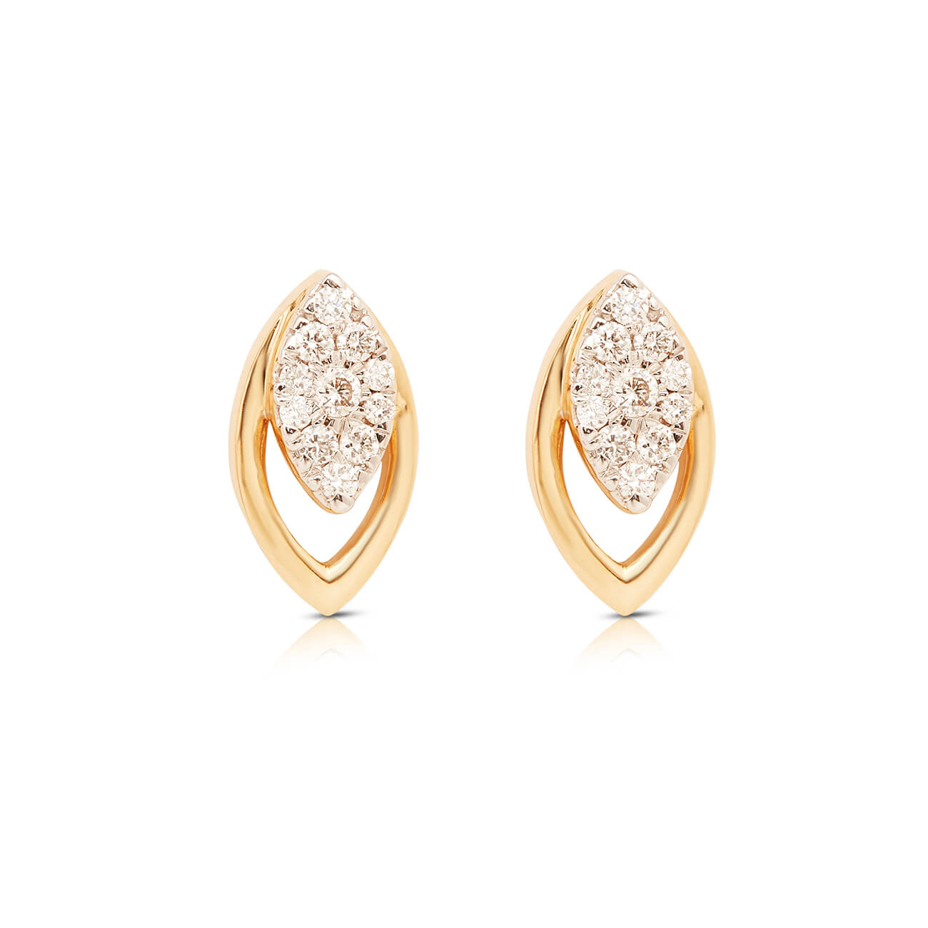 Trisha Diamond Earring with Free Gold Coin