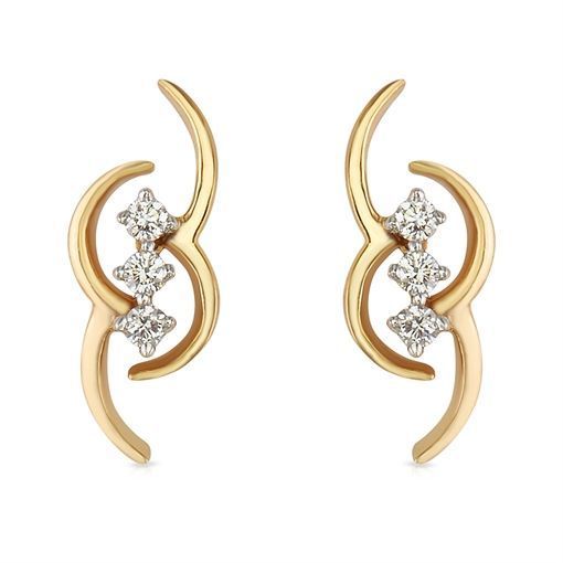 Kinna Diamond Earring with Free Gold Coin