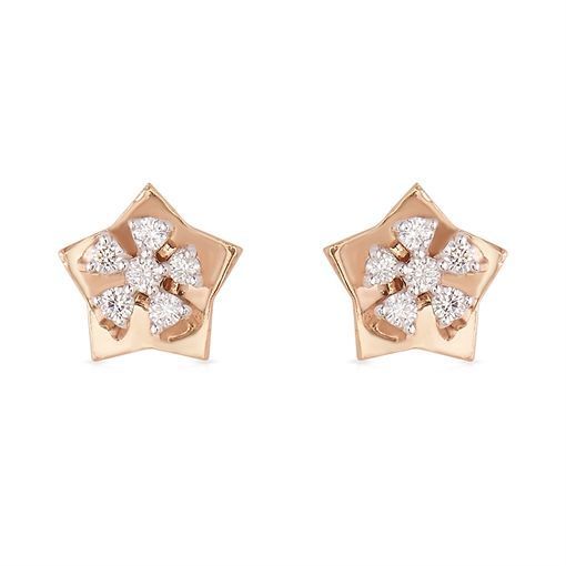 Sitara Diamond Earring with Free Gold Coin