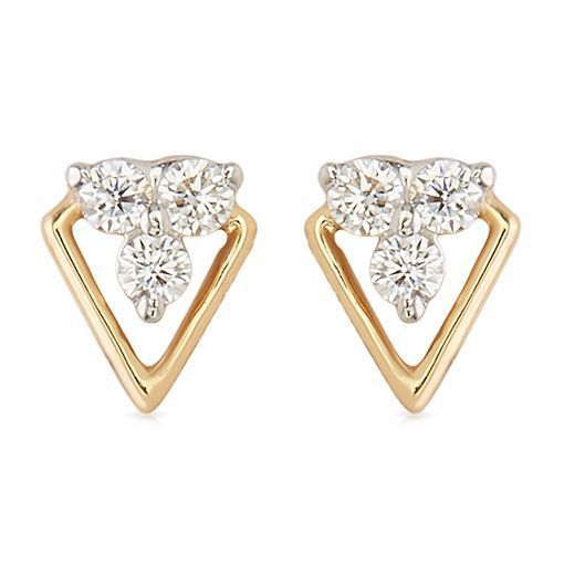 Samaira Diamond Earring with Free Gold Coin