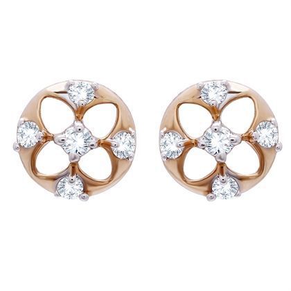 Avni Diamond Earring with Free Gold Coin