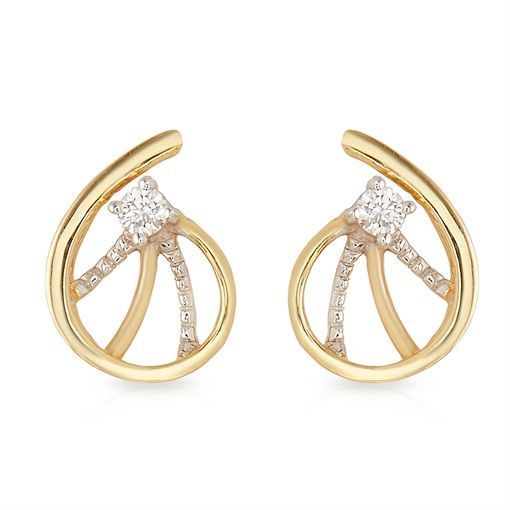 Bhavini Diamond Earring with Free Gold Coin