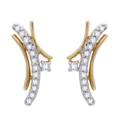 Diamond Earring with Free Gold Coin