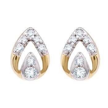 Diamond Earring with Free Gold Coin