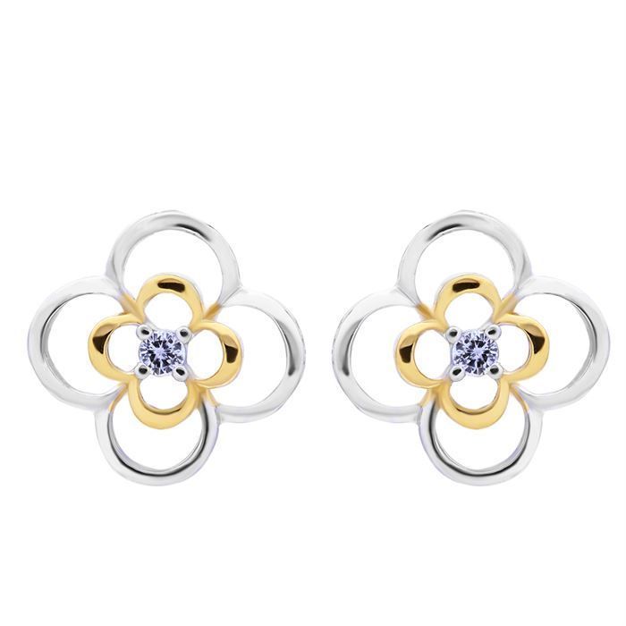 Diamond Earring with Free Gold Coin