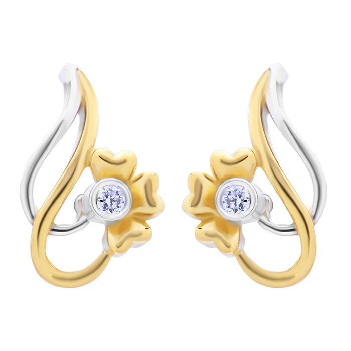 Diamond Earring with Free Gold Coin