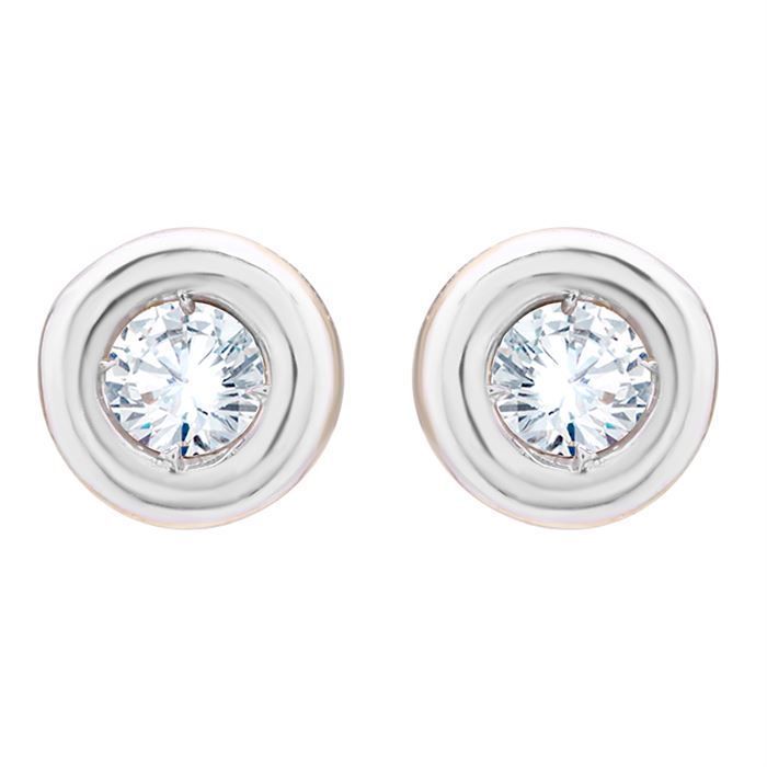 Diamond Earring with Free Gold Coin