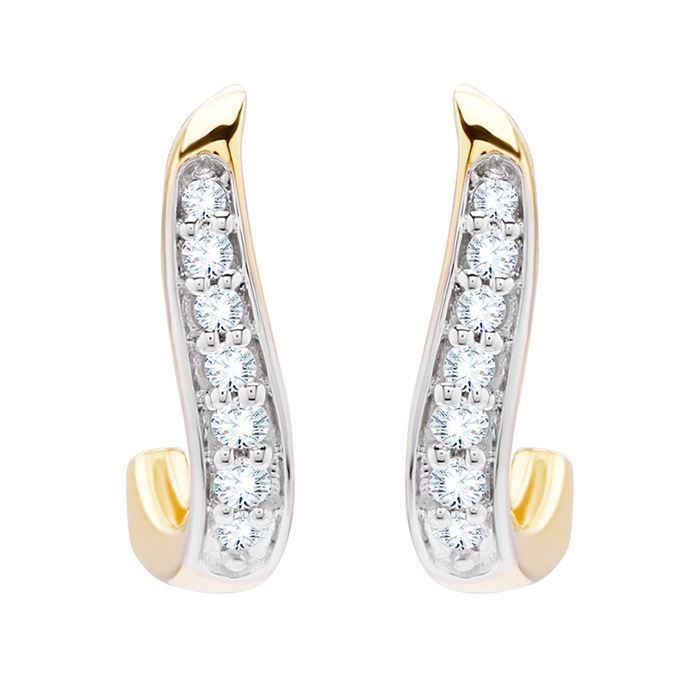 Diamond Earring with Free Gold Coin