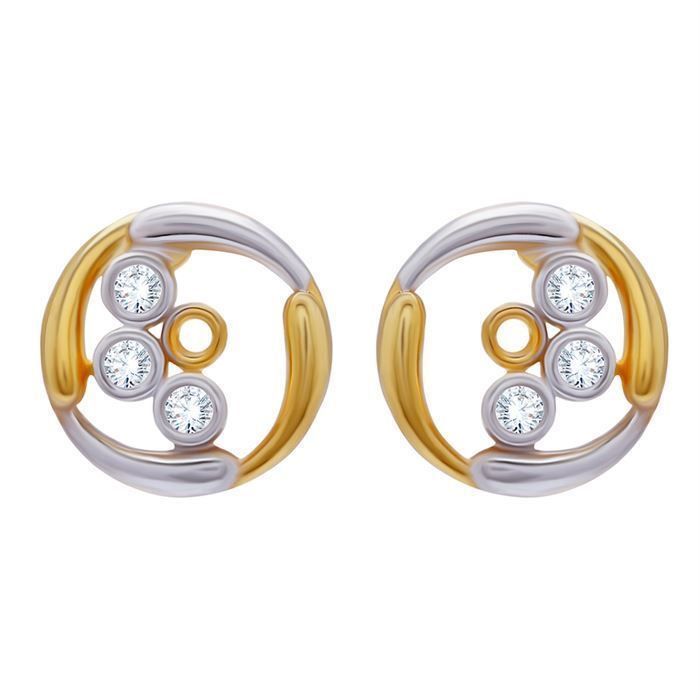 Diamond Earring with Free Gold Coin