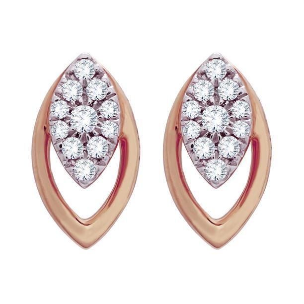 Diamond Earring with Free Gold Coin