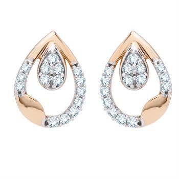 Diamond Earring with Free Gold Coin