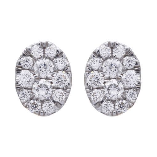 Diamond Earring with Free Gold Coin