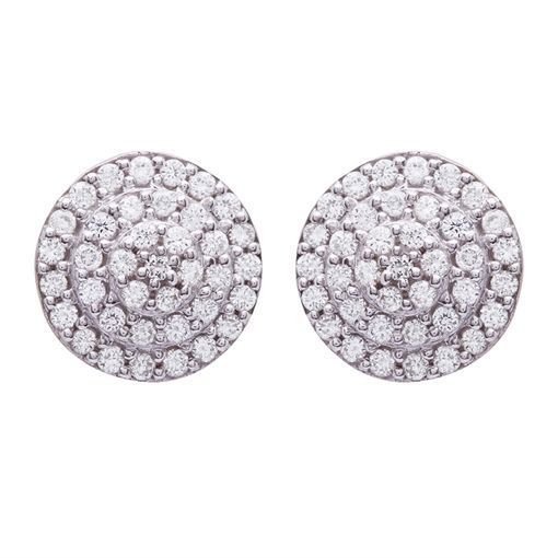 Diamond Earring with Free Gold Coin