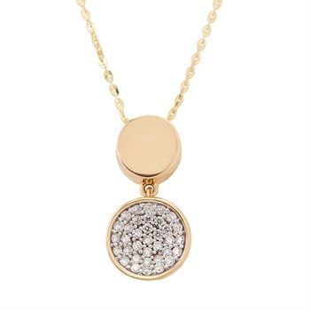 Diamond Pendant with Free Gold Coin