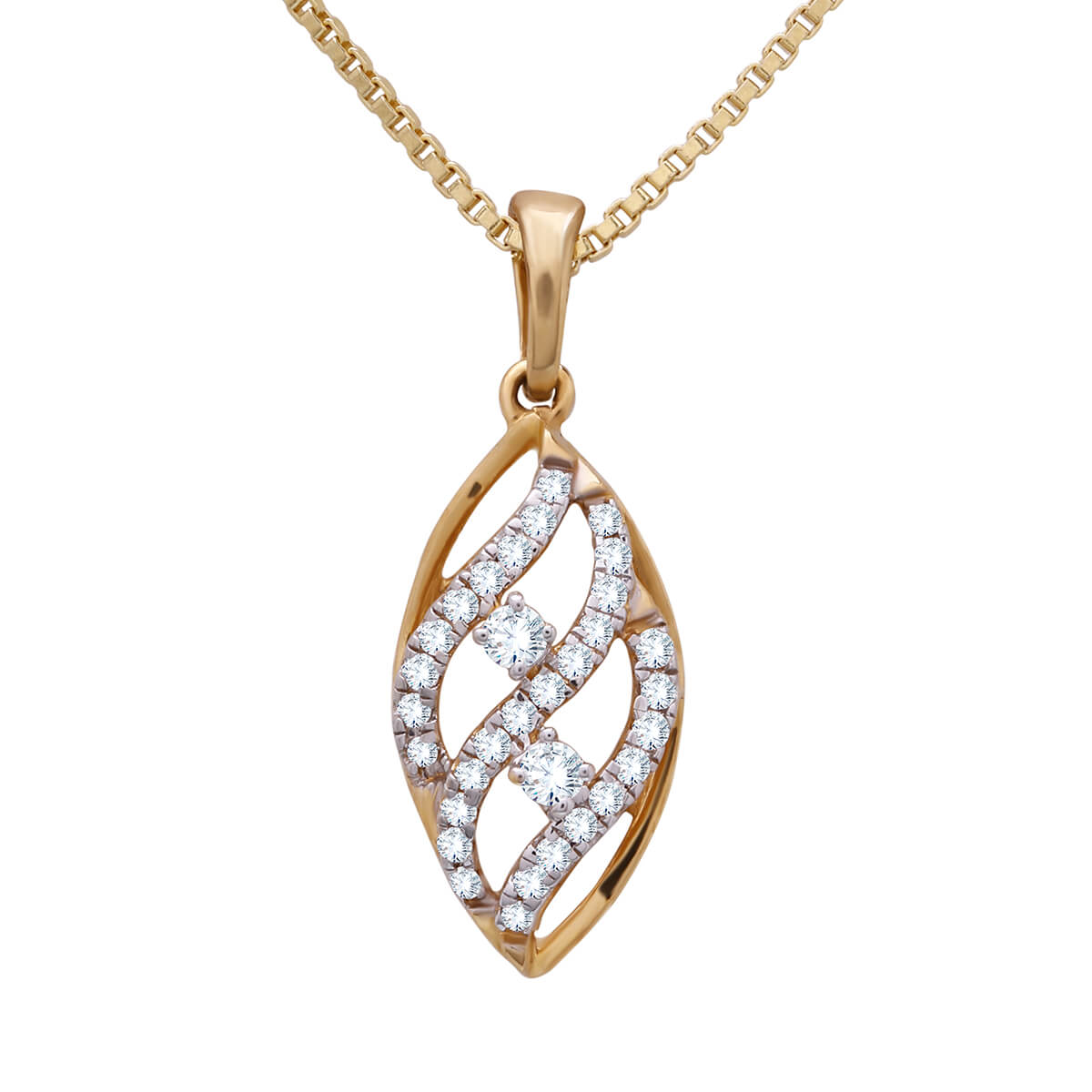 Diamond Pendant with Free Gold Coin