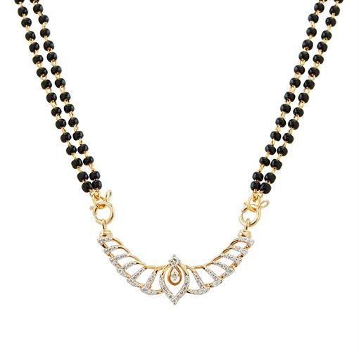 Amaira Diamond Mangalsutra Pendant