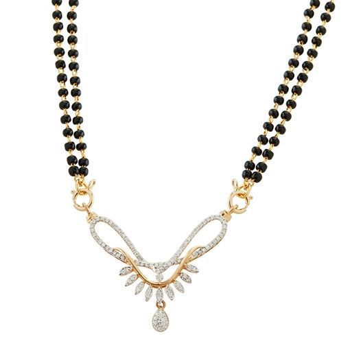 Drishika Diamond Mangalsutra Pendant