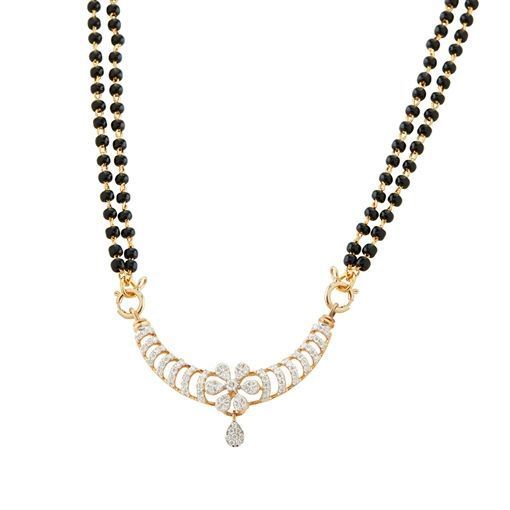 Afreen Diamond Mangalsutra Pendant