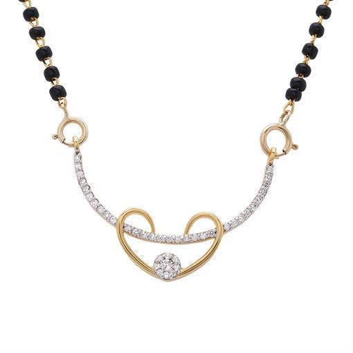 Shrutika Diamond Mangalsutra Pendant