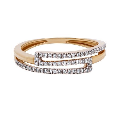 A Shimmer Diamond Ring with Free Gold Coin